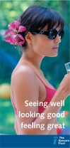 Seeing well, looking good, feeling great leaflet